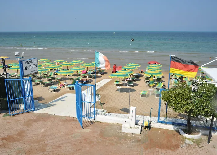 Le Orchidee Lägenhetshotell Vieste